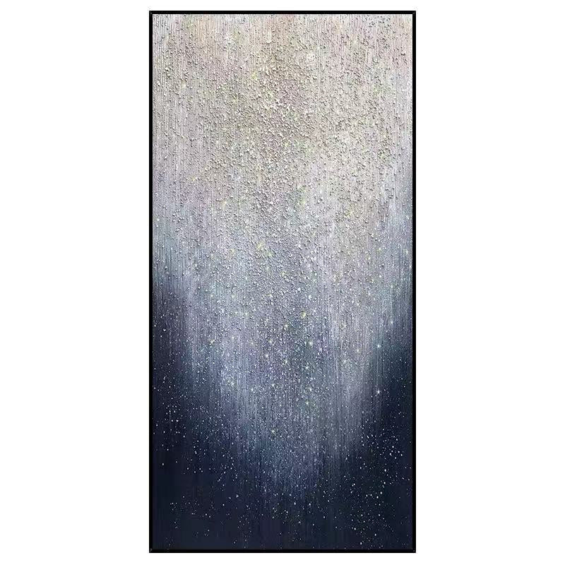 Large Size Hand Painted Oil Painting On Canvas Stars Shine Modern Home Decor Abstract Wall Art Picture For Living Room Gift