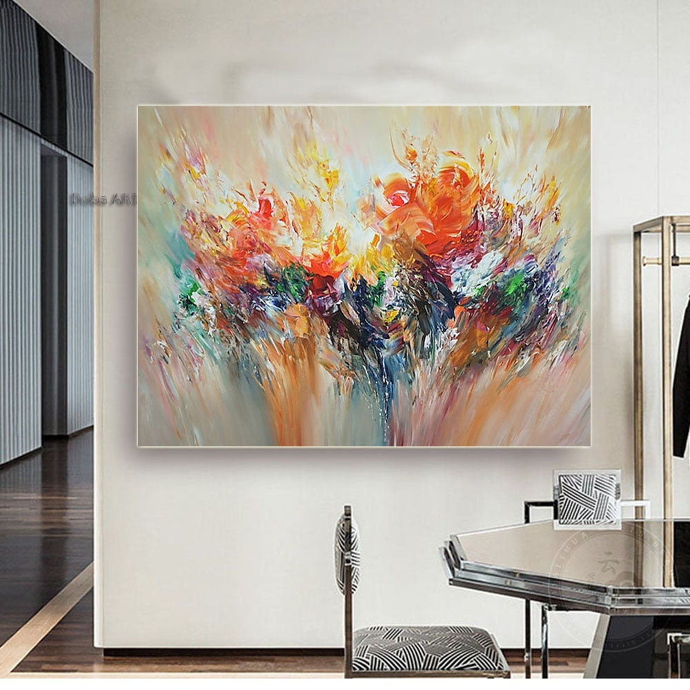 Oil Painting Handmade Hand Painted Wall Art Abstract Flower Landscape Home Decoration Corridor living room bedroom luxurious adornment painting