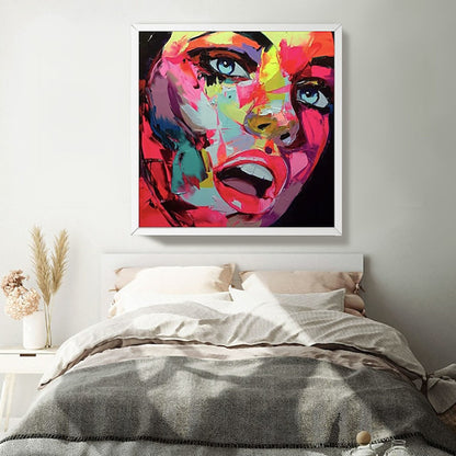 Handmade Face Oil Painting On Canvas Wall Art Decoration Modern Abstract Figure Pictures Home Decor Living Room hallway bedroom luxurious decorative painting