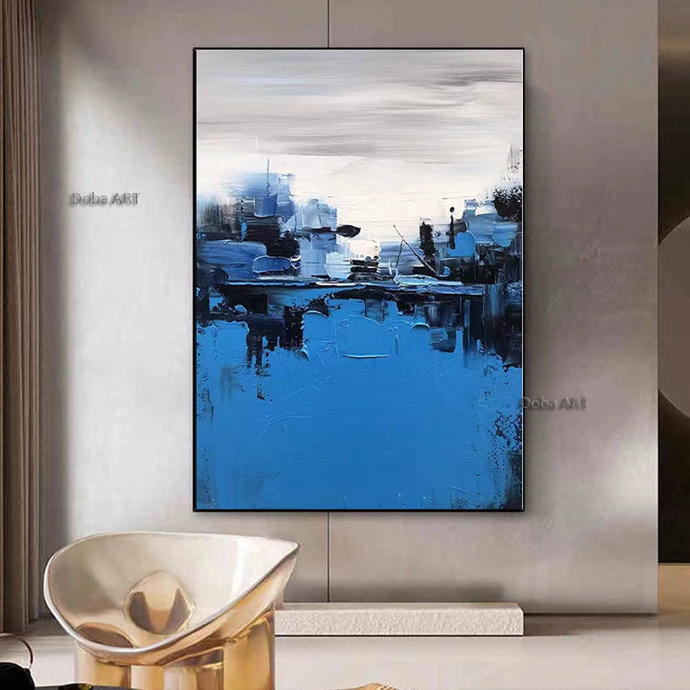 Handmade Abstract Oil Painting On Canvas Modern Oil Painting Hand Painted Large Wall Art Home Decor Living Room hallway bedroom luxurious decorative painting