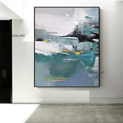 Handmade Abstract Oil Painting On Canvas Modern Oil Painting Hand Painted Large Wall Art Home Decor Living Room hallway bedroom luxurious decorative painting