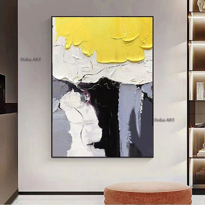 Handmade Abstract Oil Painting On Canvas Modern Oil Painting Hand Painted Large Wall Art Home Decor Living Room hallway bedroom luxurious decorative painting