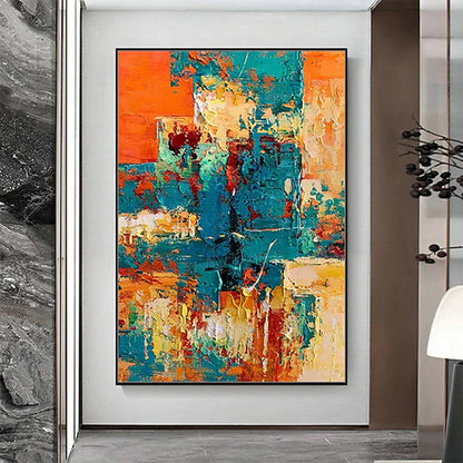 Handmade Oil Painting Thick Texture Modern Abstract Oil Paintings On Canvas Wall Art Living Room Hallway Bedroom Decorative Painting