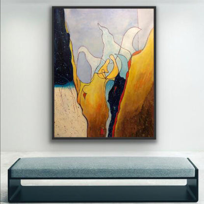 Handmade Oil Painting Abstract Painting Canvas Original Large Acrylic Canvas Wall Art Expressionism acrylic Decorative Modern Painting Wall Art on Canvas