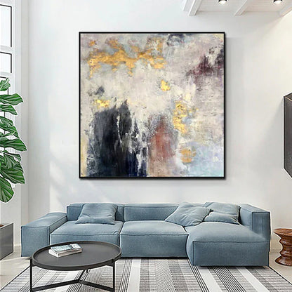 Hand Painted Oil Paintin On Canvas Wall Art Decoration Modern Abstract Picture Living Room Hallway Luxurious Decorative Painting