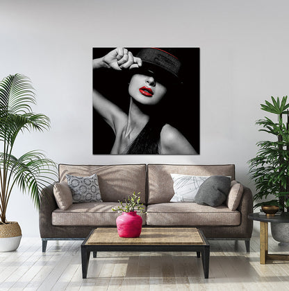 Oppidan Home "The Paige Girl" Acrylic Wall Art (40"H X 40"W)