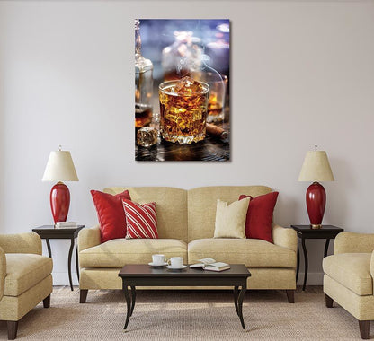 Oppidan Home "On the Rocks" Acrylic Wall Art (48"H x 32"W)