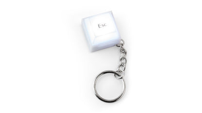 Esc Keyboard Button with Super Bright White LED Keychain Fidget Button