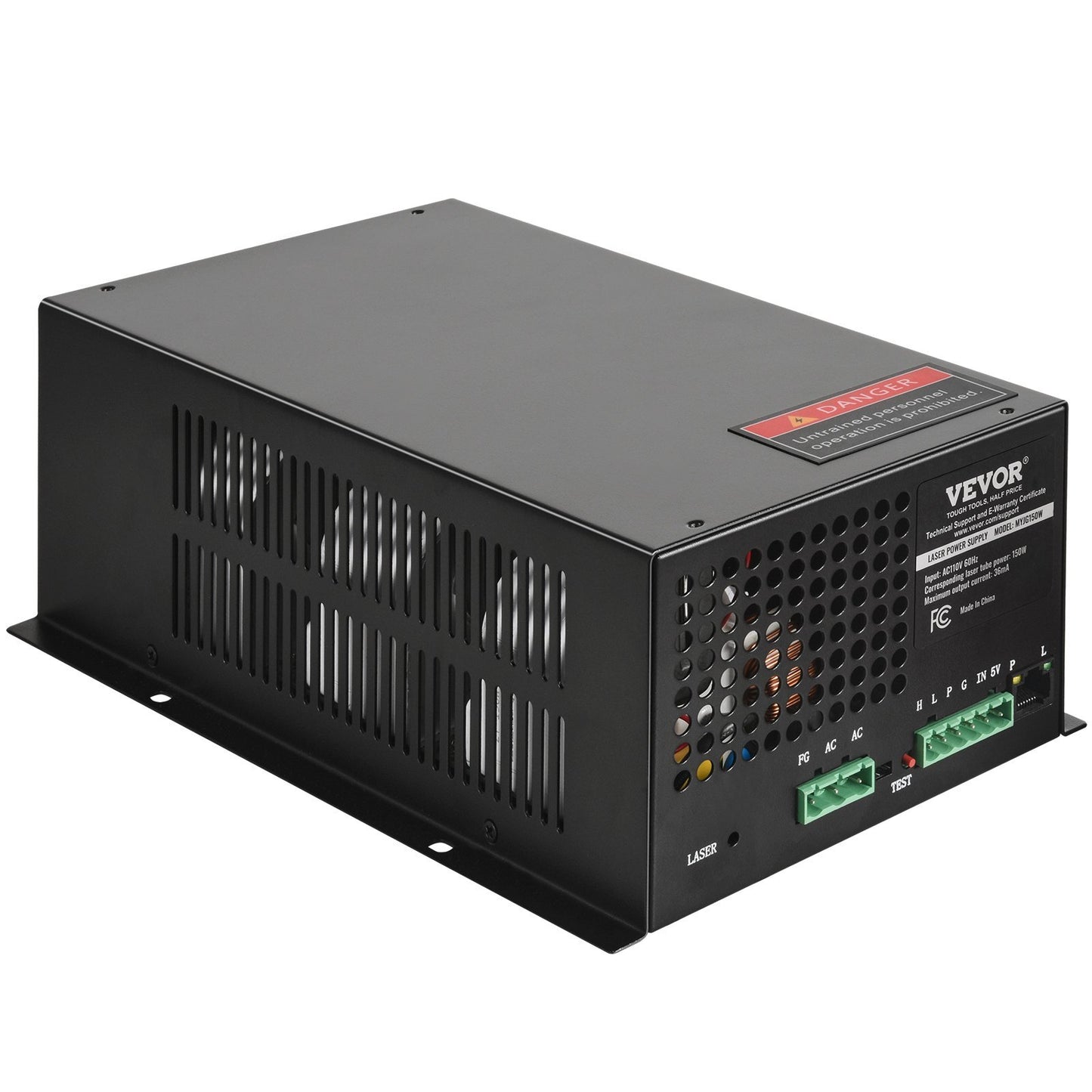 VEVOR CO2 Laser Power Supply for 150W Laser Tube Laser Engravers and Cutters