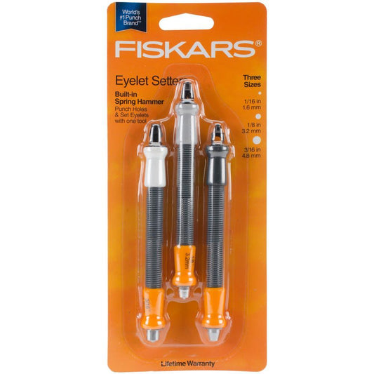 Fiskars Eyelet Setters Set