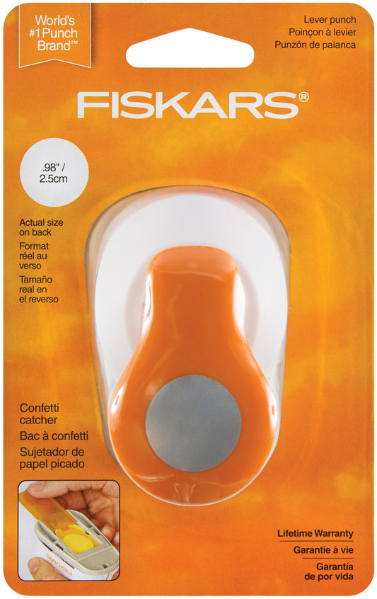 Fiskars Medium Lever Punch Circle 1 Inch