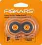 Fiskars Rotary Trimmer Titanium Blades 2 Per Pkg 28mm Straight