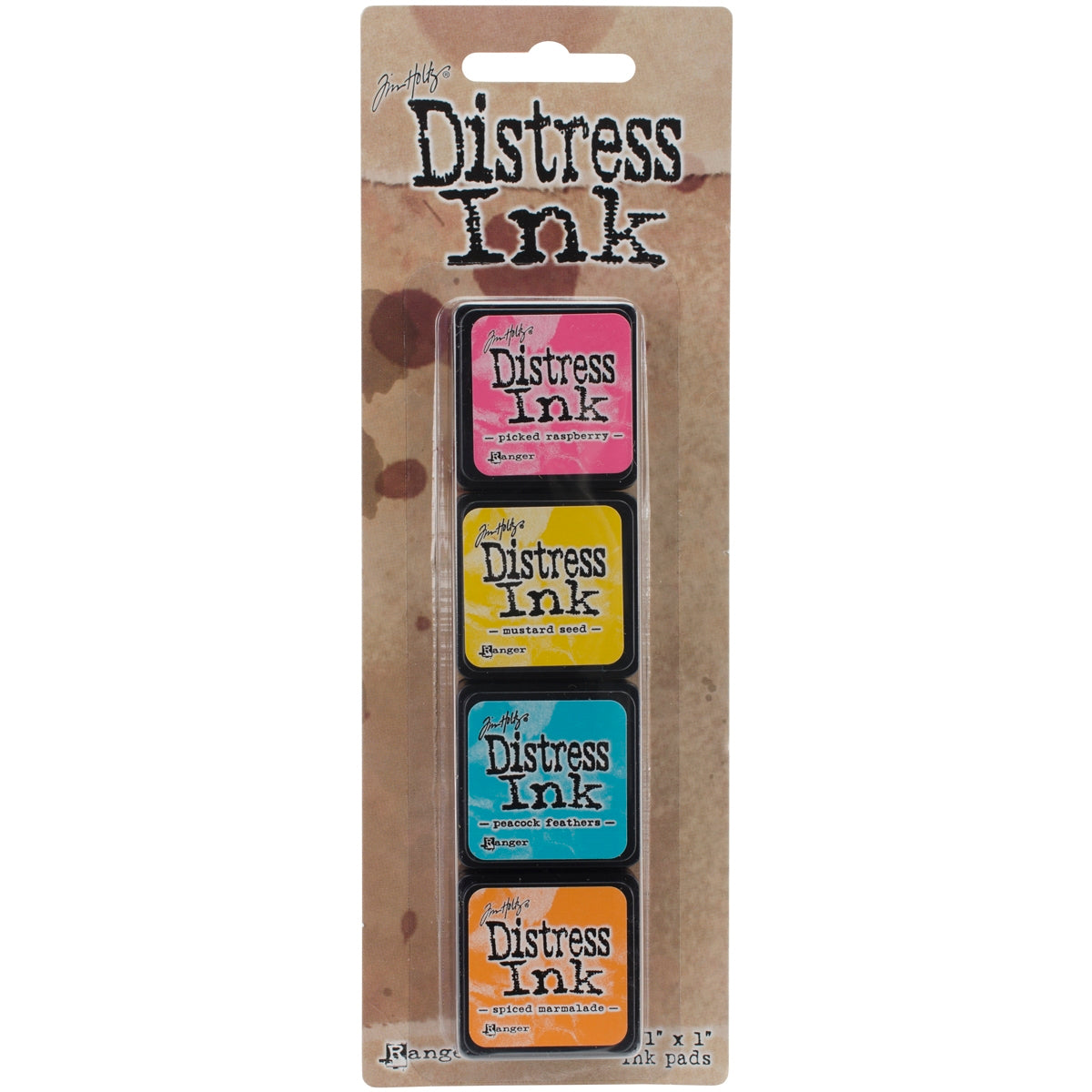 Ranger Tim Holtz Distress Mini Ink Pad Set 1 1 Pack of 6 Piece