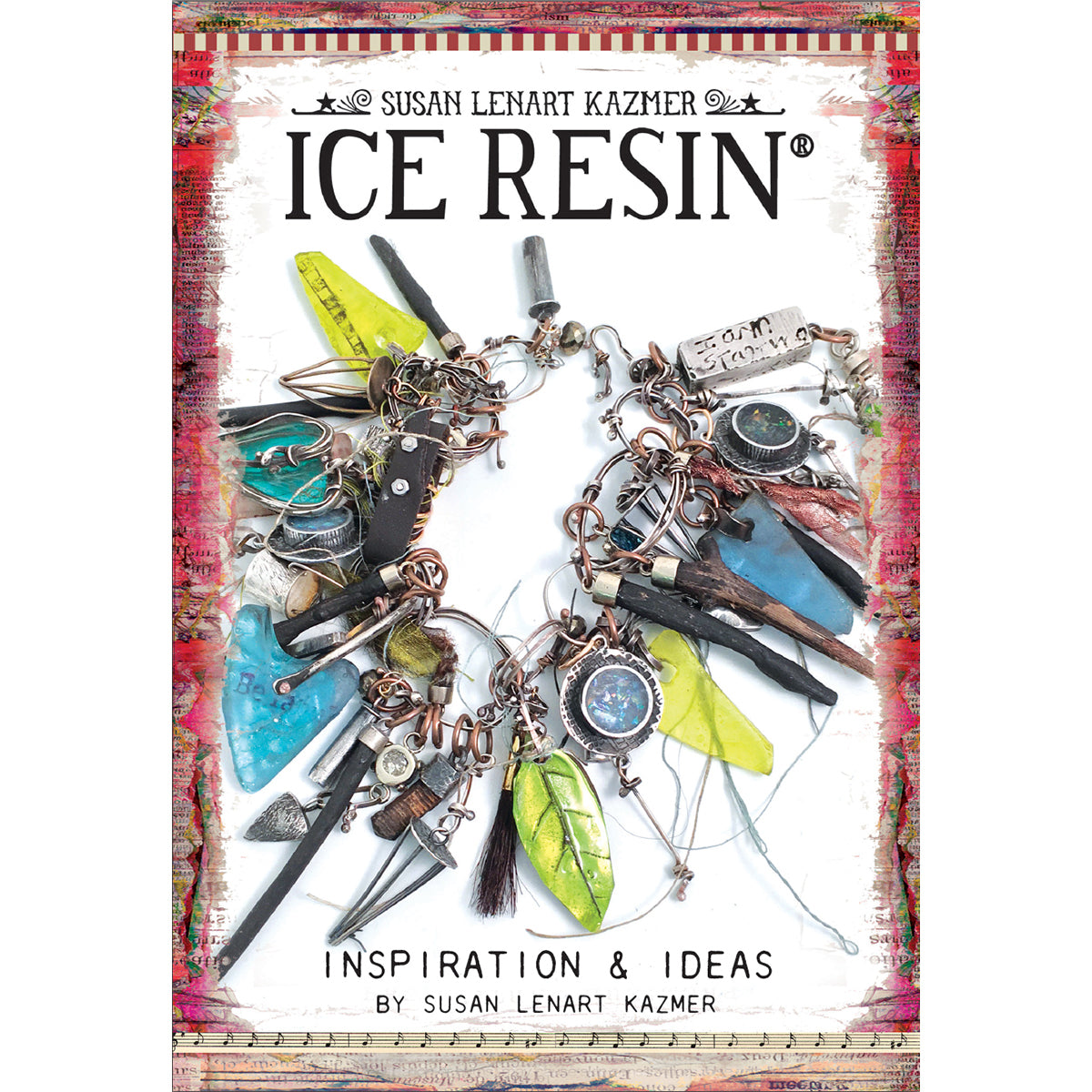 Ranger Ice Resin Technique Book Inspiration and Ideas