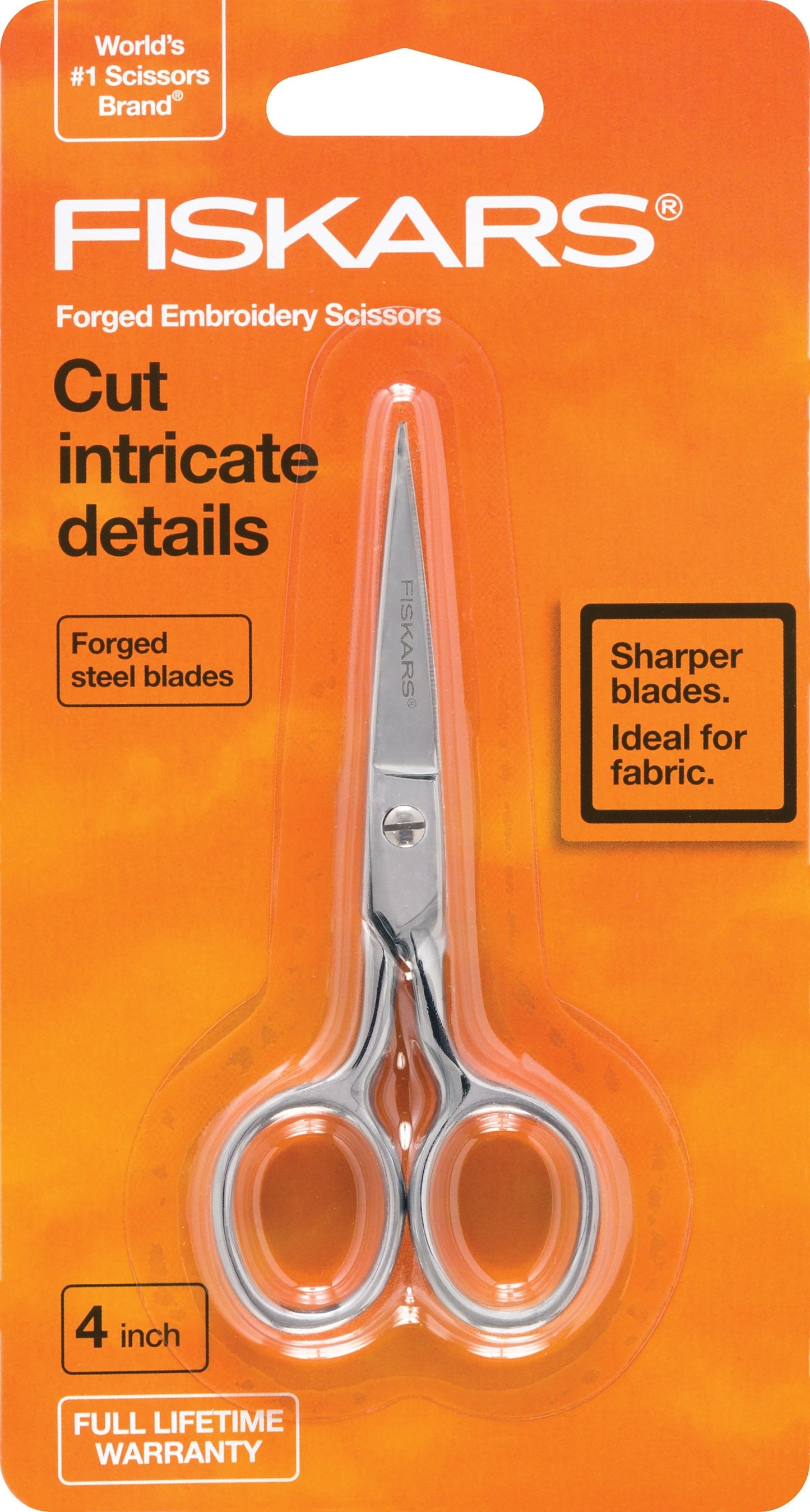 Fiskars Forged Embroidery Scissors 4 inch