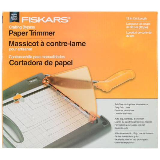 Fiskars Euro Bypass Trimmer 12 Inch