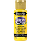 DecoArt Americana Acrylic Paint 2oz Cadmium Yellow Transparent