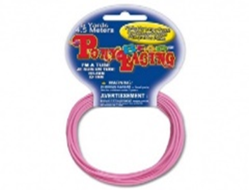 Pink Pony Bead Lacing 5 Yards