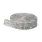 David Tutera Rhinestone Mesh Silver 4Mm 10 Yards