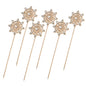 David Tutera Bouquet Jewelry Gold Starburst Bouquet Pins