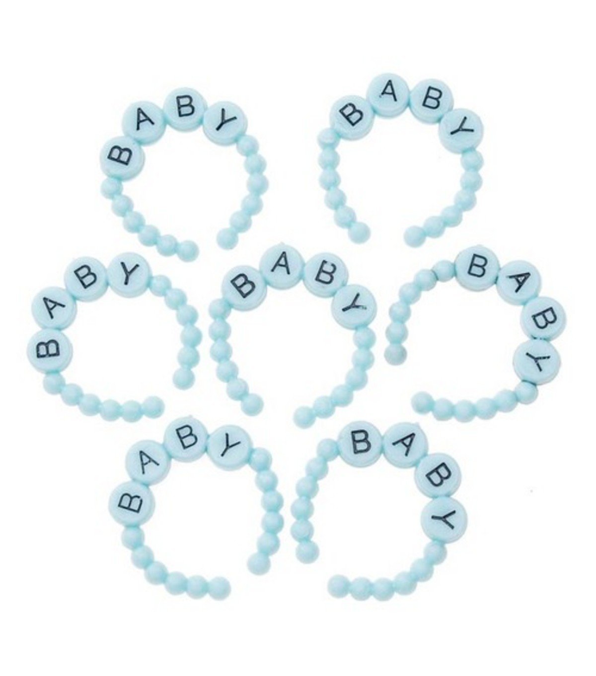 Baby Bracelet Blue 1.5 Inches