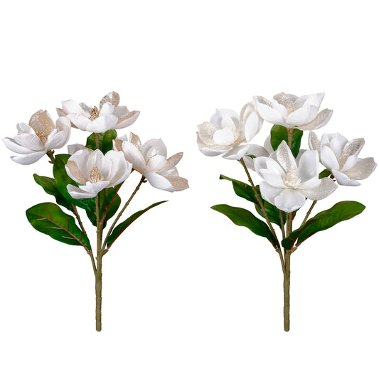 Magnolia Bush White 11 X 21 Inches 2 Assorted Colors