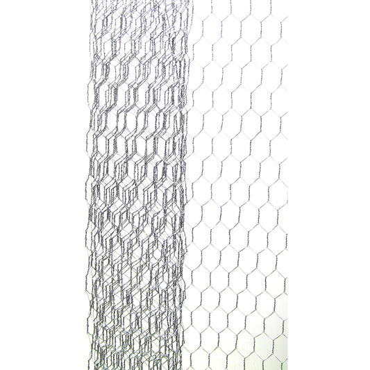 Galvanized Chicken Wire Net 18 Inches X 39 Inches