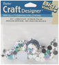 Acrylic Rhinestones Crystal AB Round Assorted Sizes