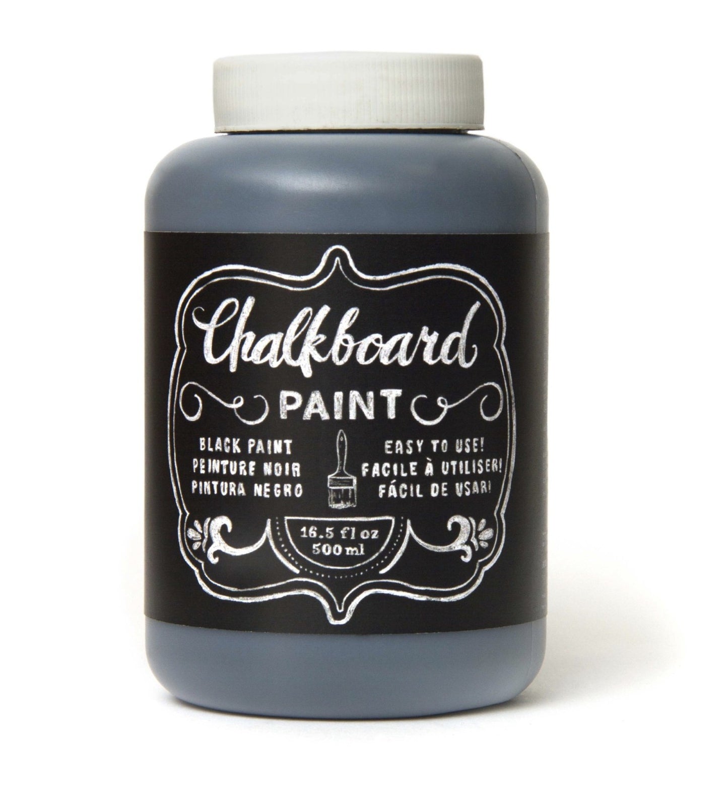 Diy Shop Black Chalkboard Paint 16 5 Ounces