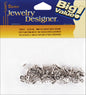 Flat Pad Earring Posts and Butterfly Clutches 6 mm Surgical Steel