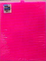 Plastic Canvas 10 X 13 Inches Neon Pink