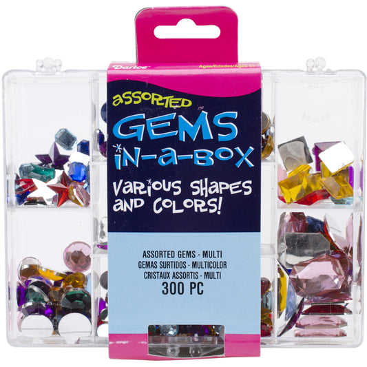 Gems In A Box Assorted Multi Color