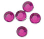 Round Rhinestones Embellishment 7mm Dark Amethyst