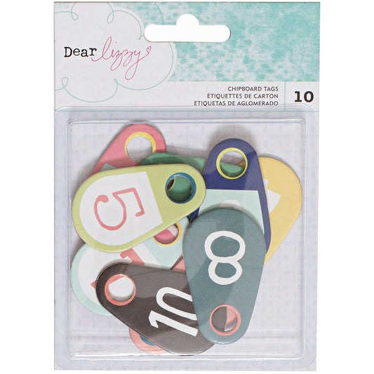 Saturday Collection Chipboard Tags