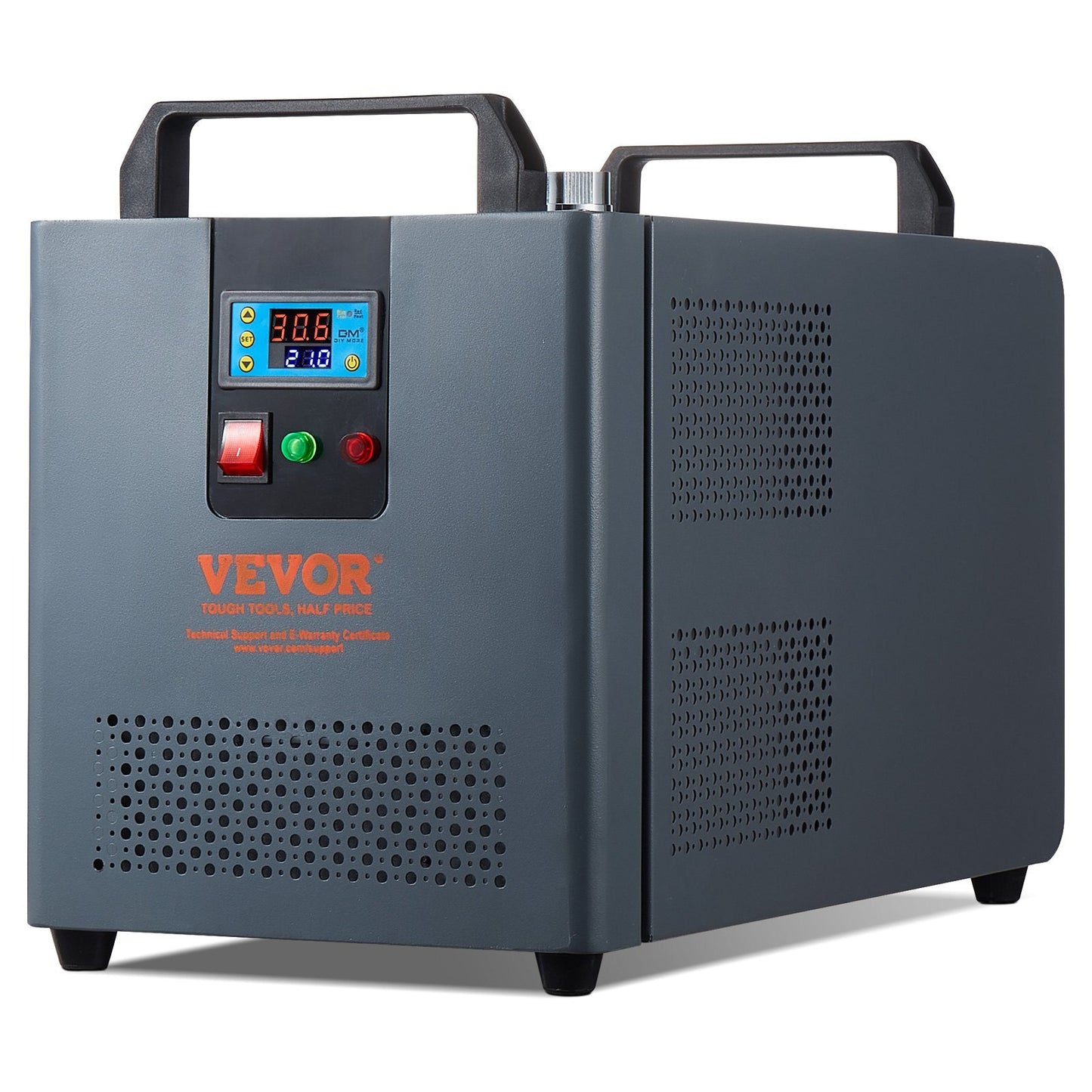 VEVOR Industrial Water Chiller KH-6000 12 L 7.8 L/min Laser Chiller Compressor