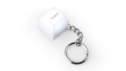 Insert Keyboard Button with Super Bright White LED Keychain Fidget Button