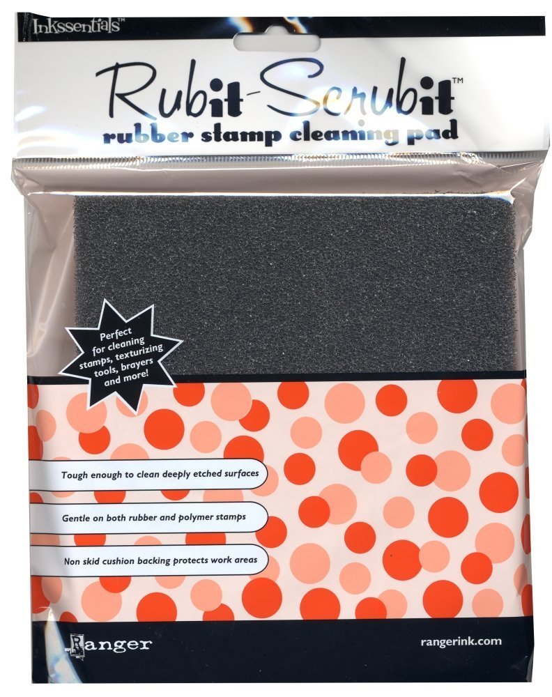 Ranger Inkssentials Rub It Scrub It Rubber Stamp Cleaning Pad