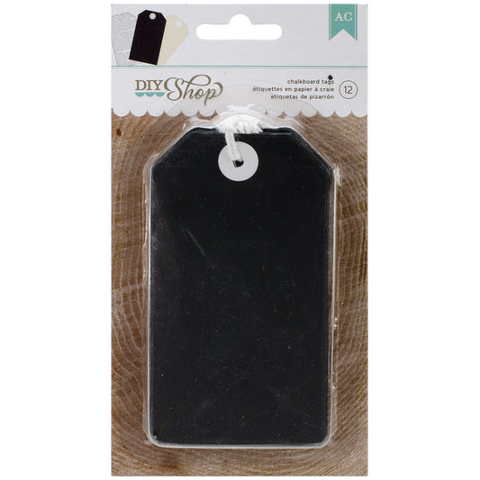 Diy Shop Collection Tags Chalkboard