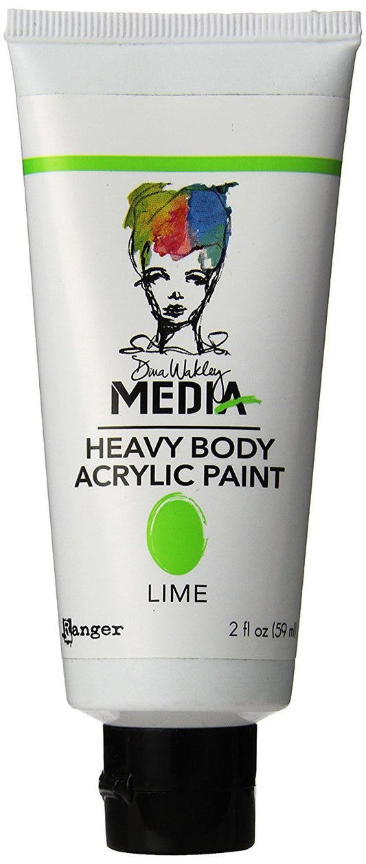 Ranger Dina Wakley Media Heavy Body Acrylic Paint Lime