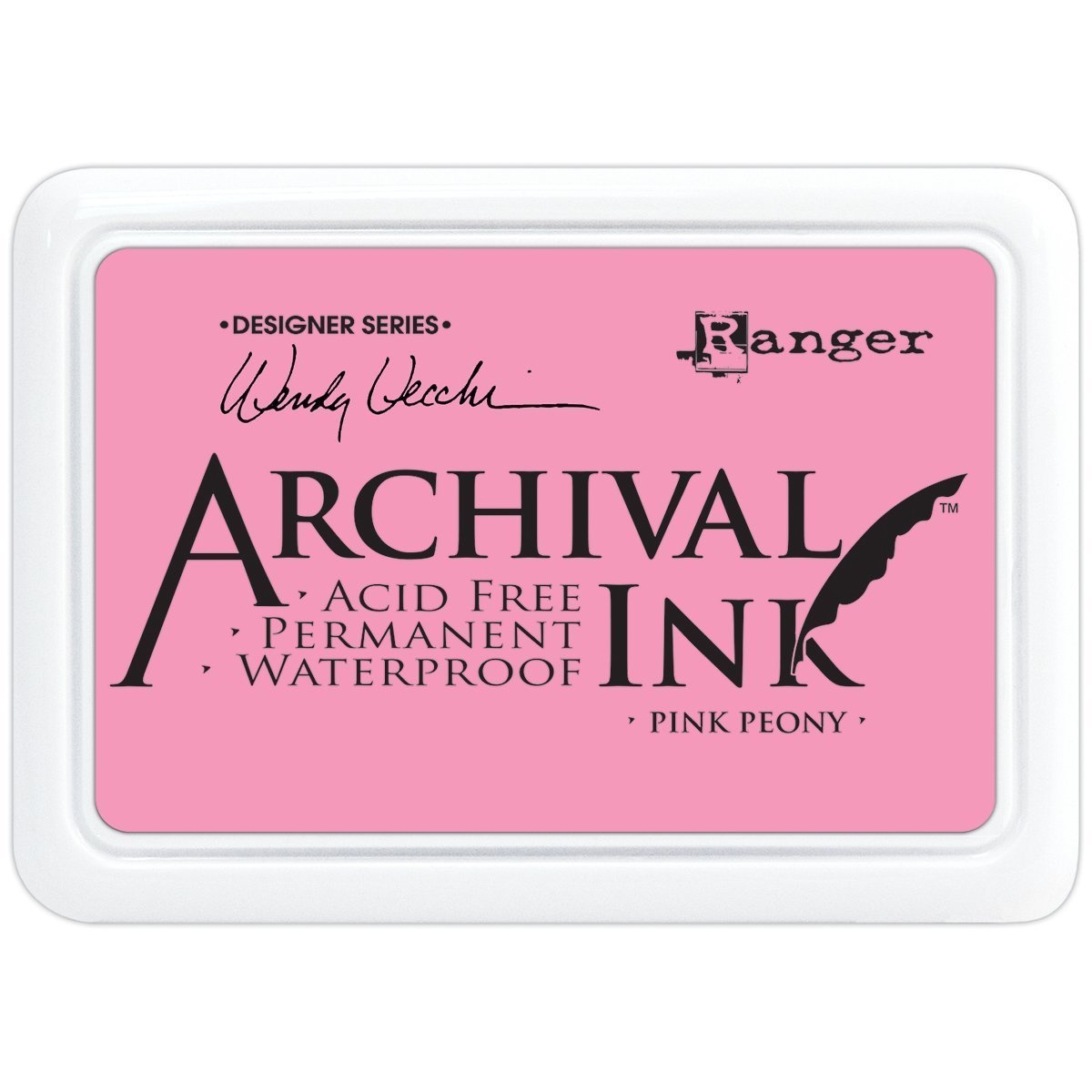 Ranger Wendy Vecchi Designer Series Archival Ink Pad Pink Peony