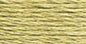 DMC 6 Str and Embroidery Cotton 8.7yd Light Mustard