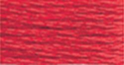 Dmc 6 Str and Embroidery Cotton 8.7Yd Bright Christmas Red