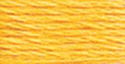 DMC 6 Str and Embroidery Cotton 8.7yd Medium Yellow