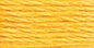 DMC 6 Str and Embroidery Cotton 8.7yd Medium Yellow