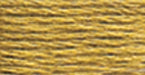 DMC 6 Str and Embroidery Cotton 8.7yd Dark Yellow Beige