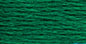 DMC 6 Str and Embroidery Cotton 8.7yd Ultra Very Dark Emerald Green