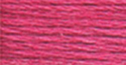 DMC Pearl Cotton Yarn Size 3 16.4yd Medium Cranberry 1 Pack of 1 Skein