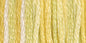 DMC Color Variations 6 Str and Embroidery Floss 8.7yd Daffodil Fields