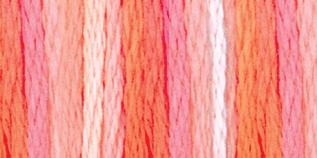 DMC Color Variations 6 Str and Embroidery Floss 8.7yd Ocean Coral