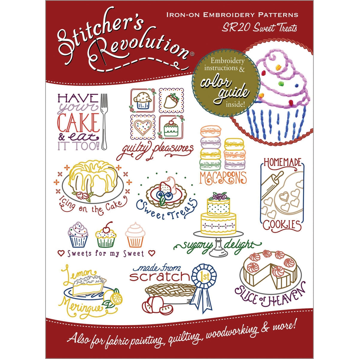 Stitcher s Revolution Iron On Transfers Sweet Treats